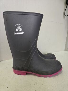 Kamik Gray Rain Boots